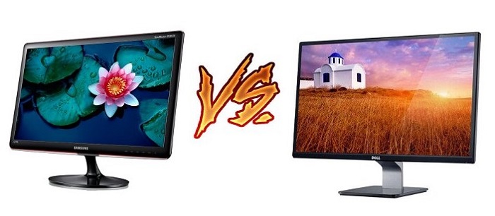 Dell vs Samsung Monitor